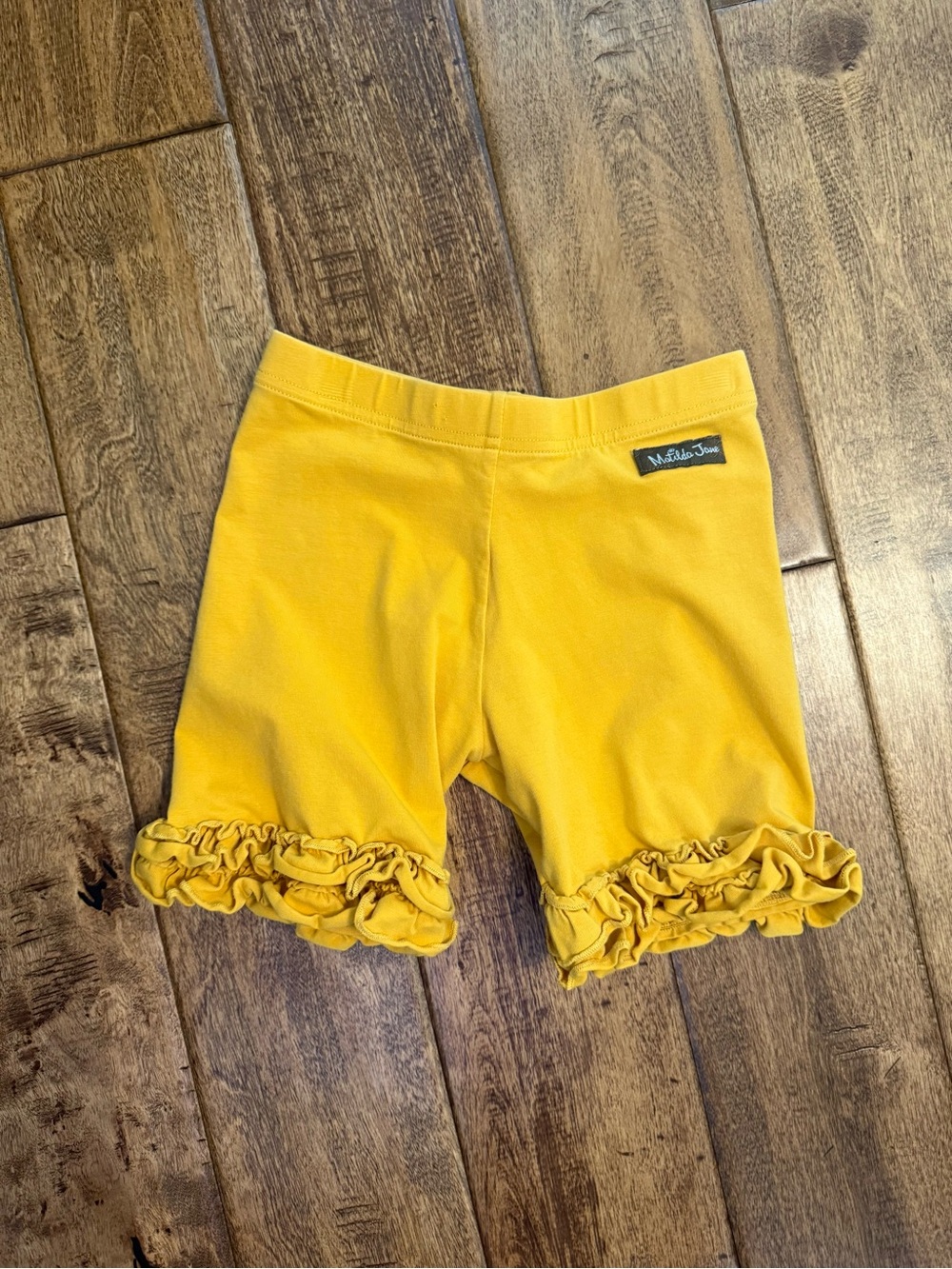 Matilda Jane yellow shorts size 8